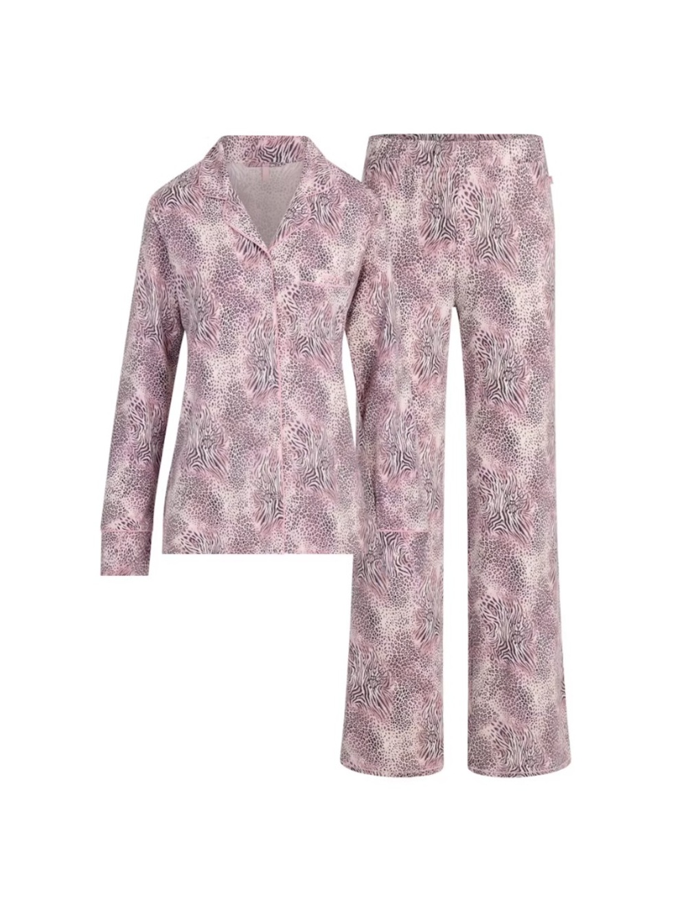 Skims Long Sleeve Button Up Sleep Set